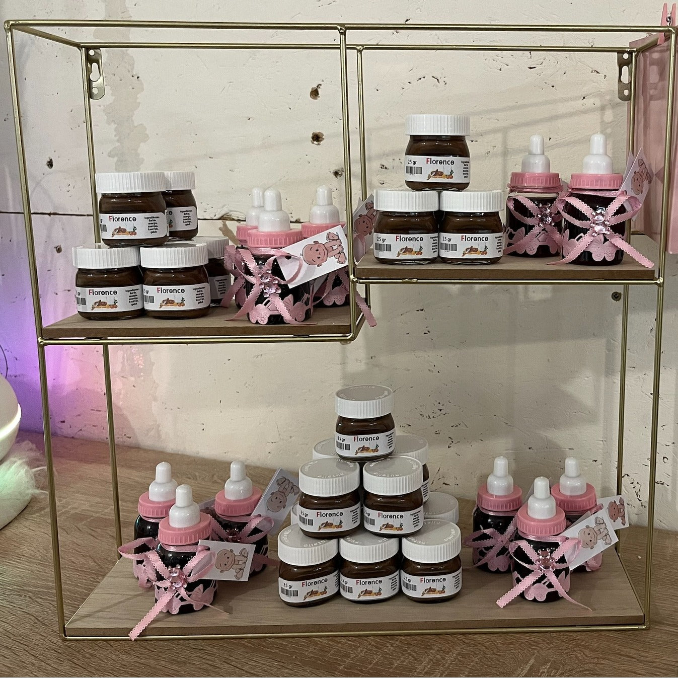 Nutella-stickers (potjes 25 gram)