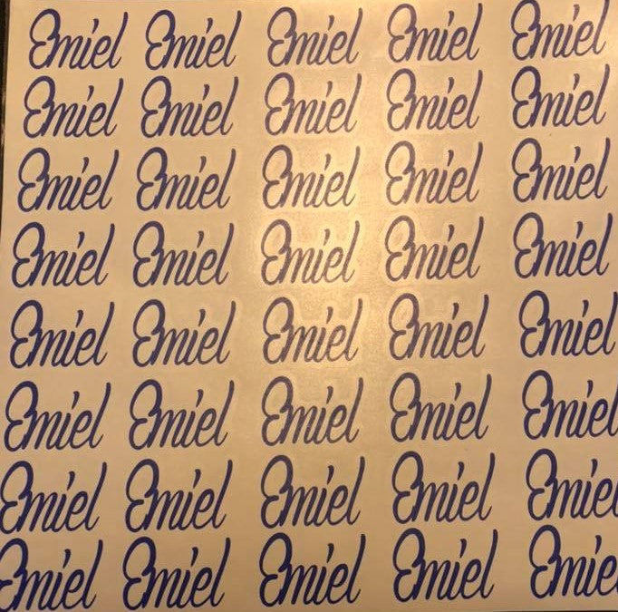 Naamsticker
