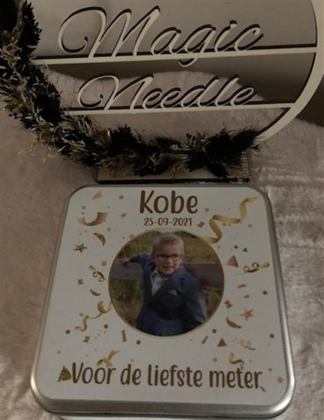 Blikken Doos met foto